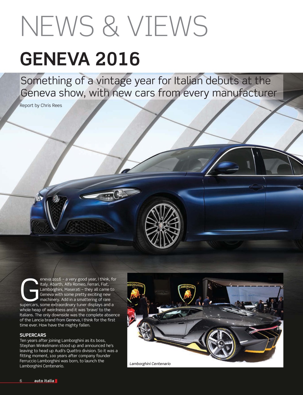 AutoItalia Magazine Preview Pages