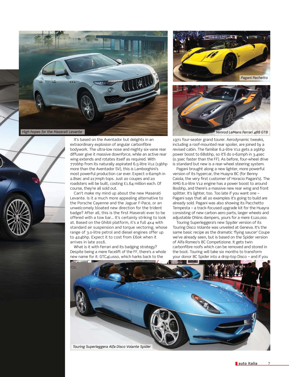 AutoItalia Magazine Preview Pages