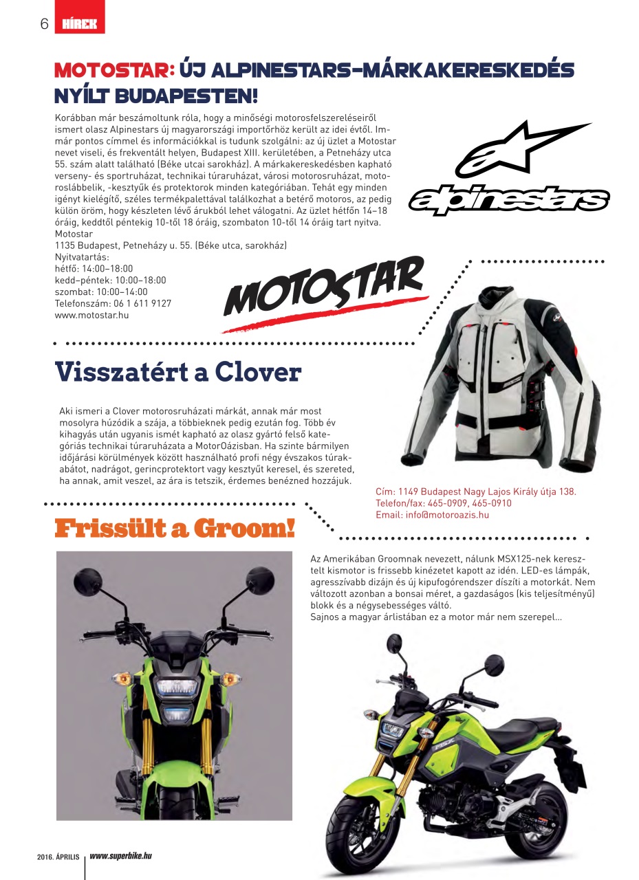 SuperBike Hungary Preview Pages