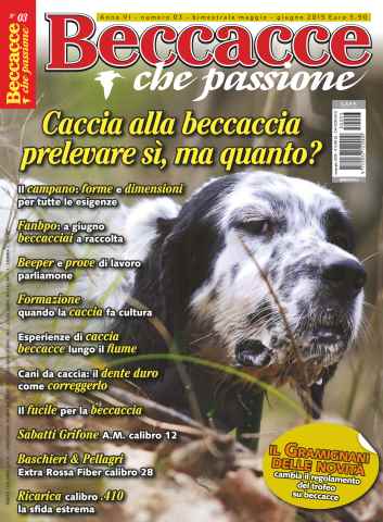 BECCACCE CHE PASSIONE issue N. 3  BECCACCE CHE PASSIONE MAGGIO/GIUGNO 2015