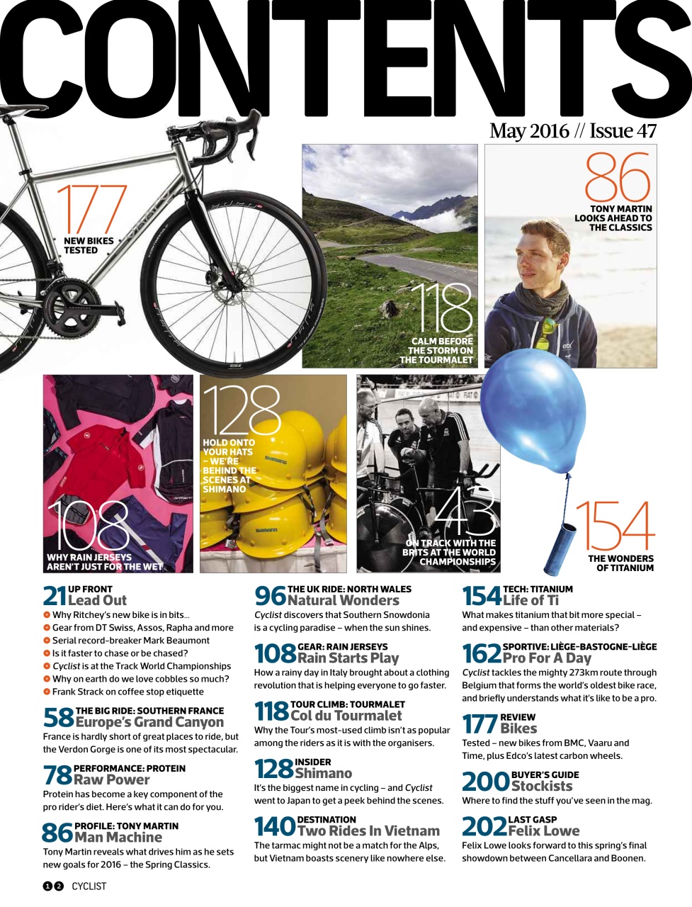 Cyclist Preview Pages