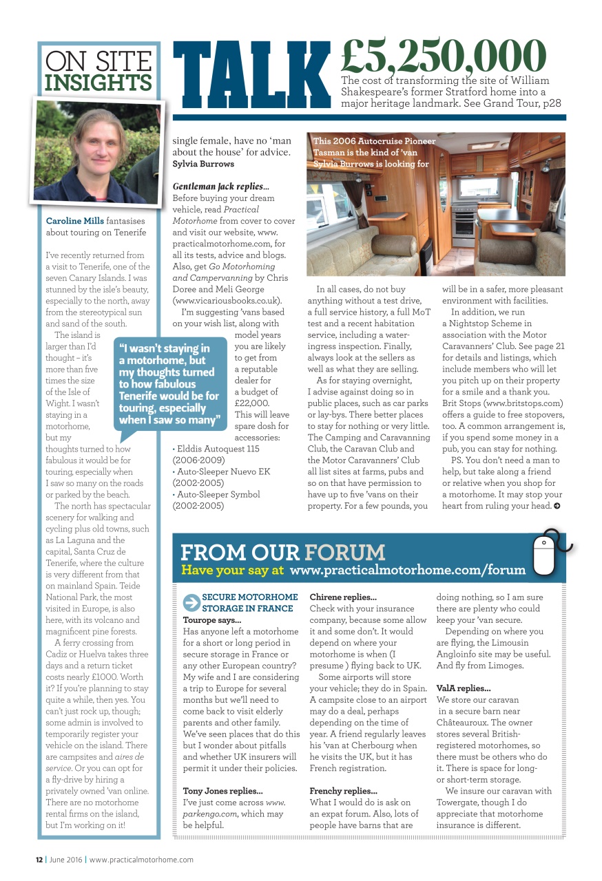 Practical Motorhome Preview Pages