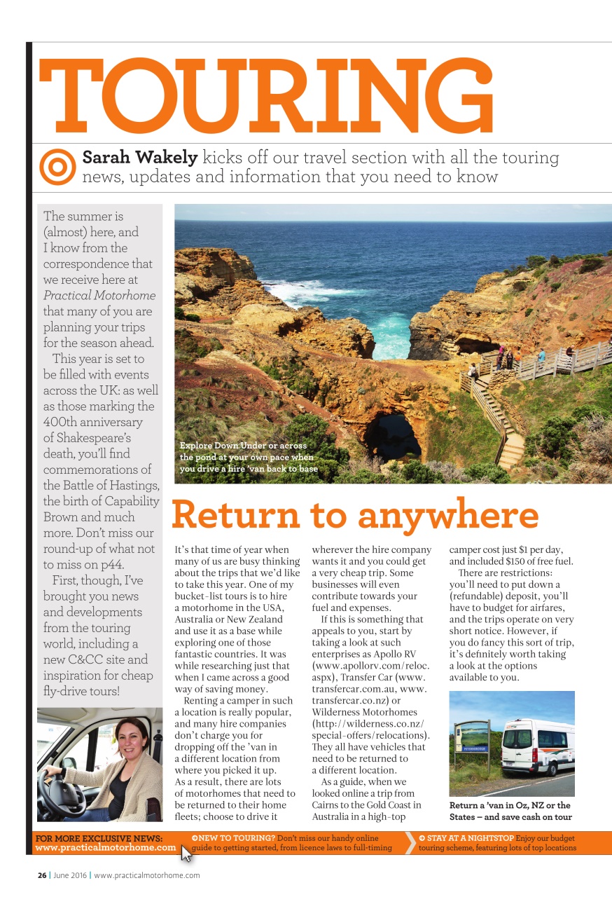 Practical Motorhome Preview Pages