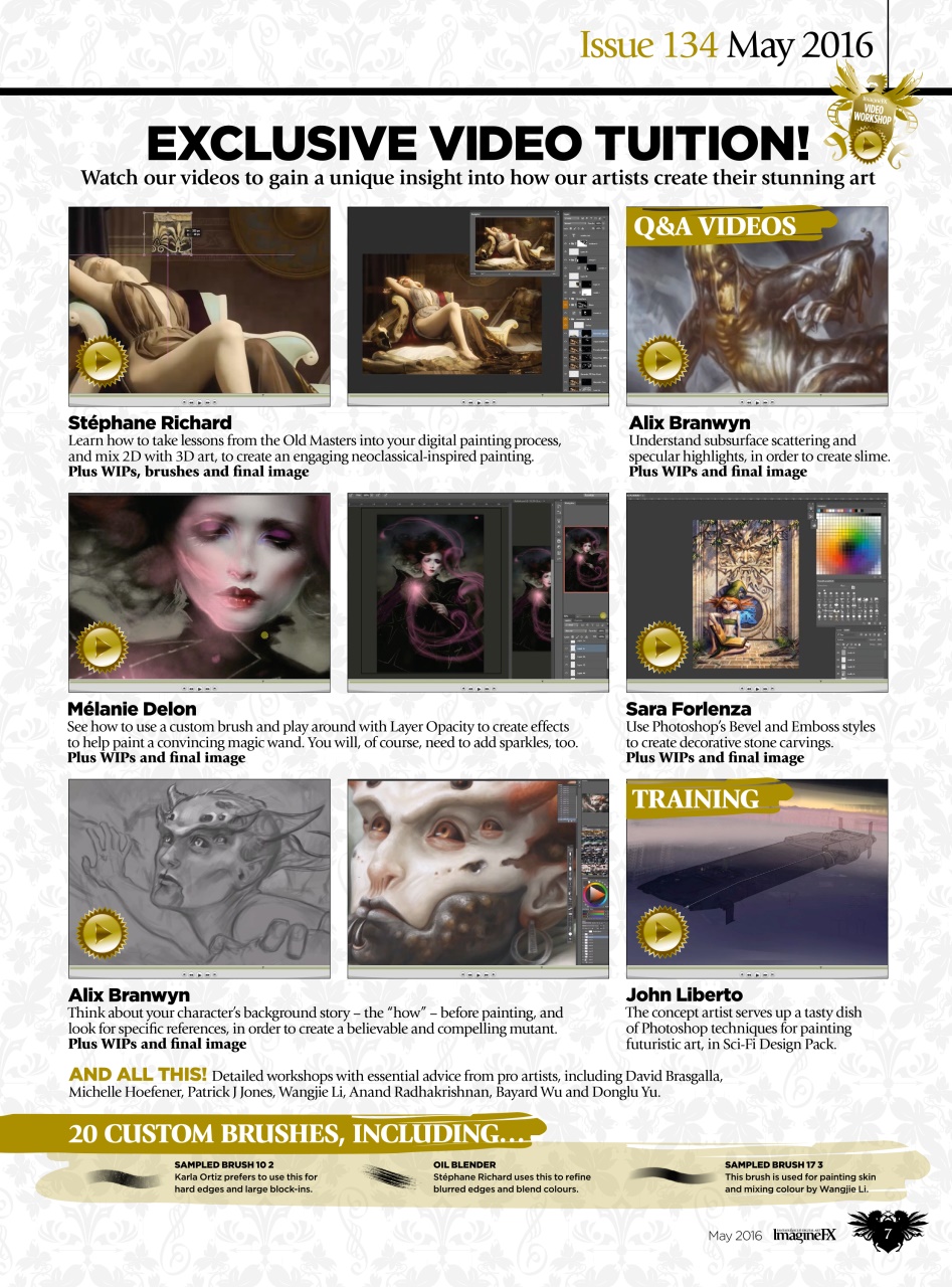 ImagineFX Preview Pages