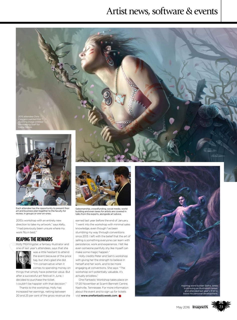 ImagineFX Preview Pages
