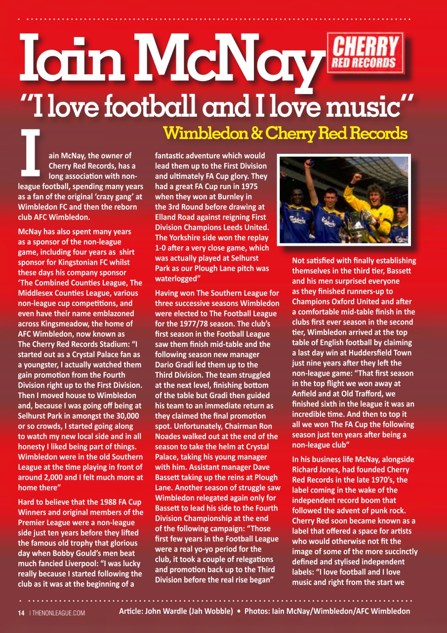 TheNonLeague Magazine Preview Pages