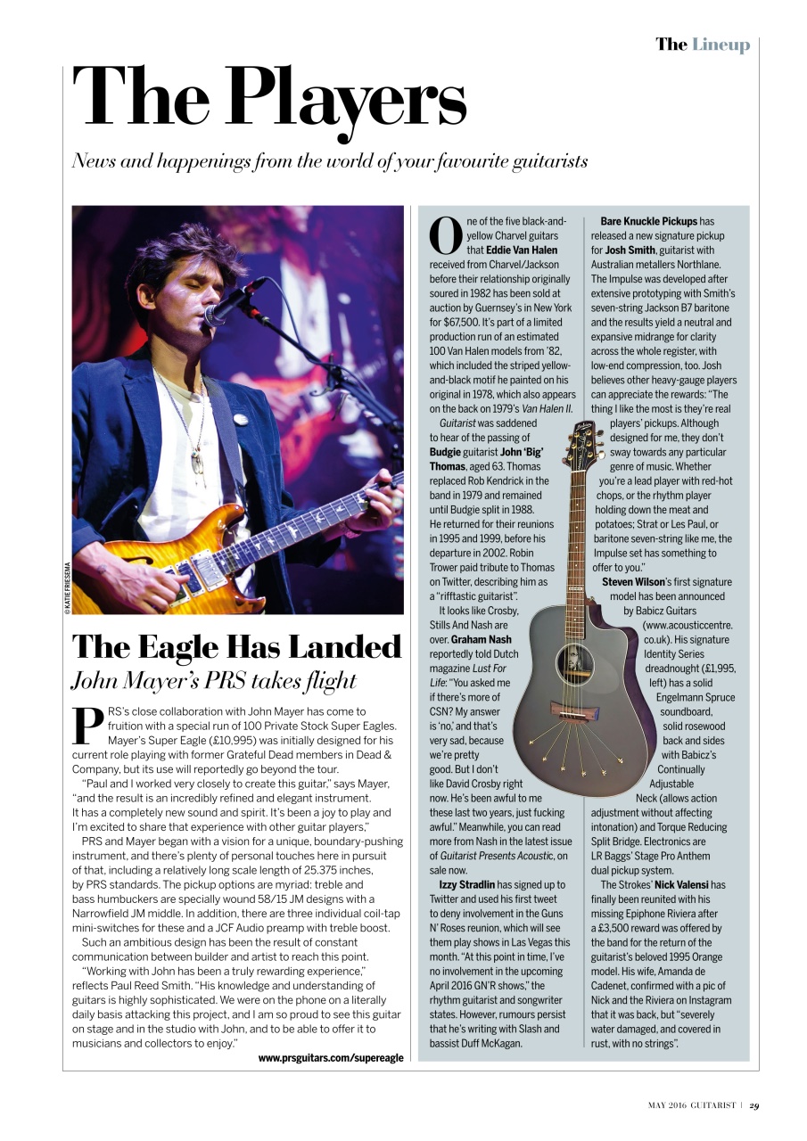 Guitarist Preview Pages