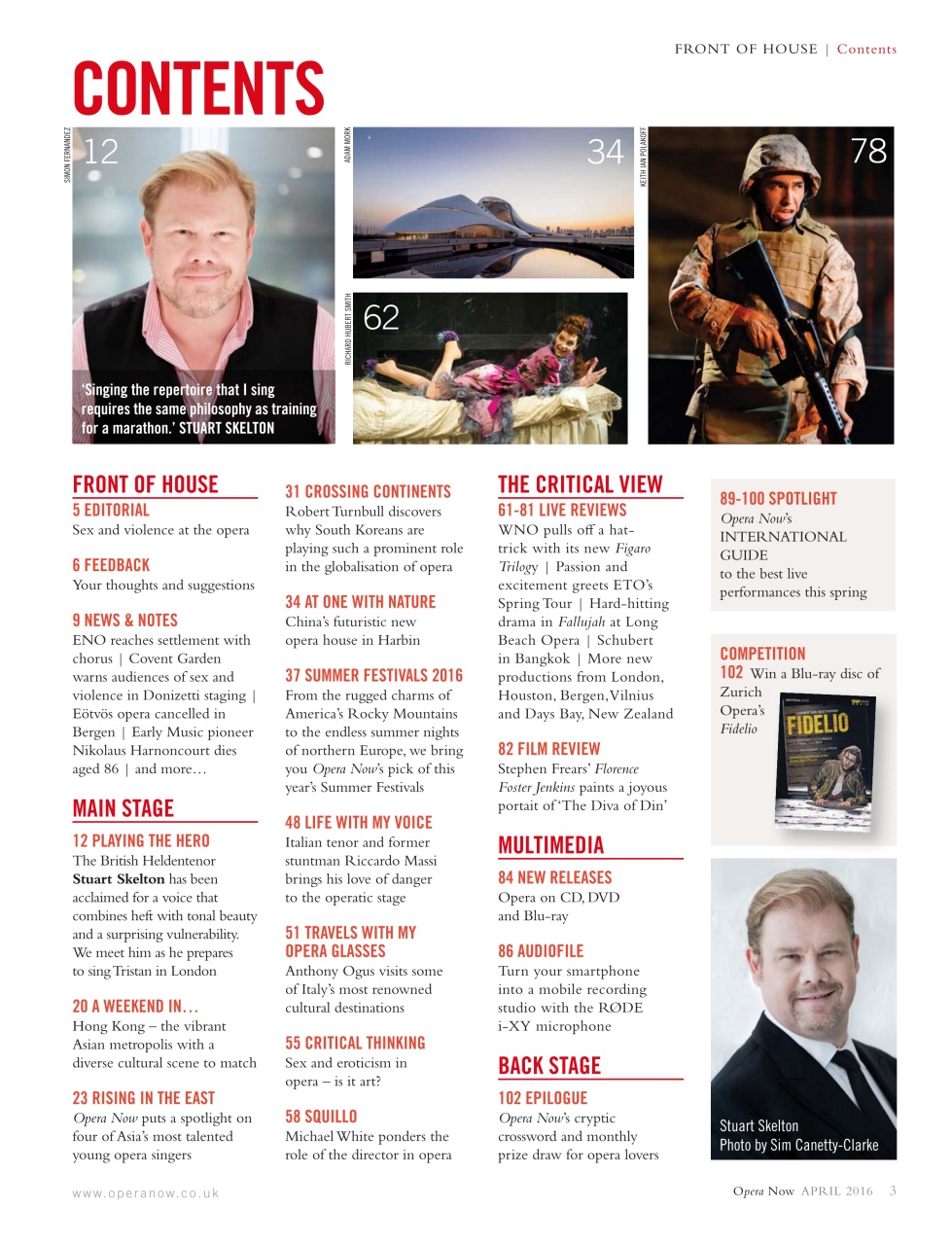 Opera Now Preview Pages