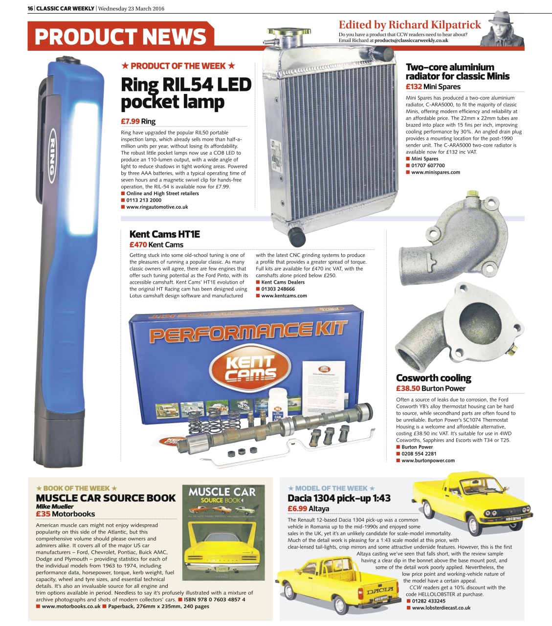 Classic Car Weekly Preview Pages