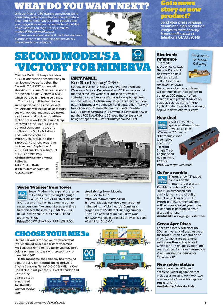 Model Rail Preview Pages