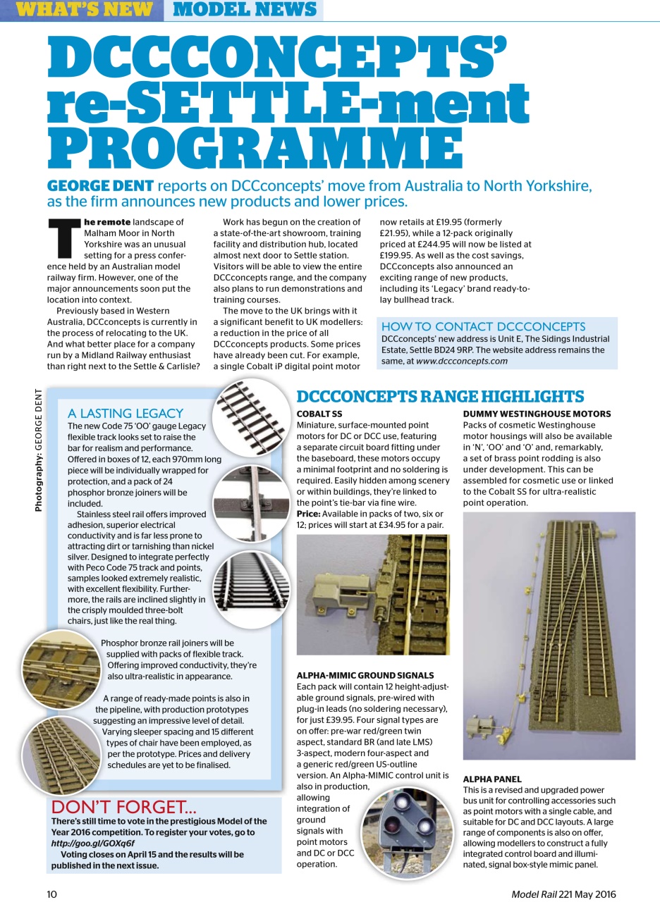 Model Rail Preview Pages