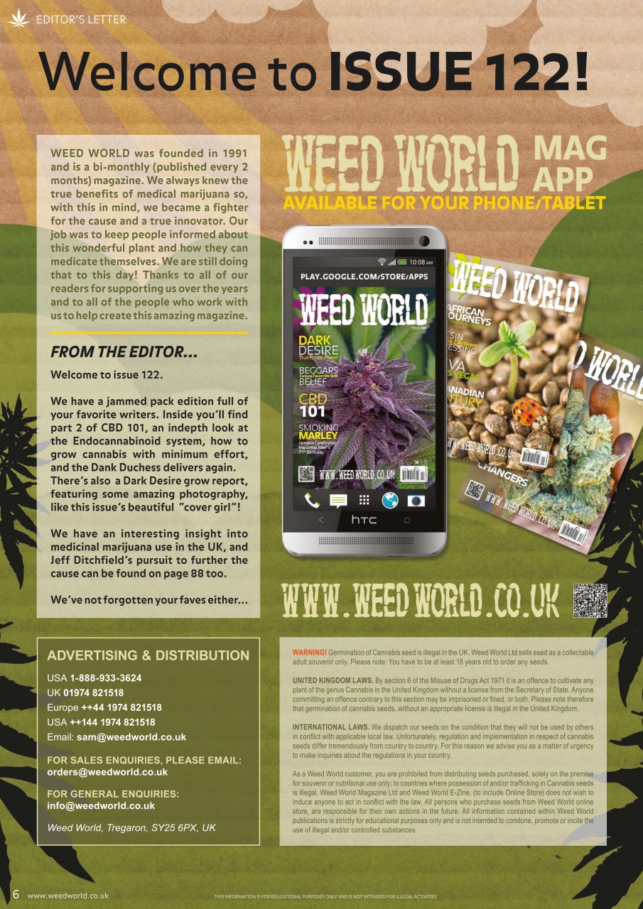 Weed World Preview Pages