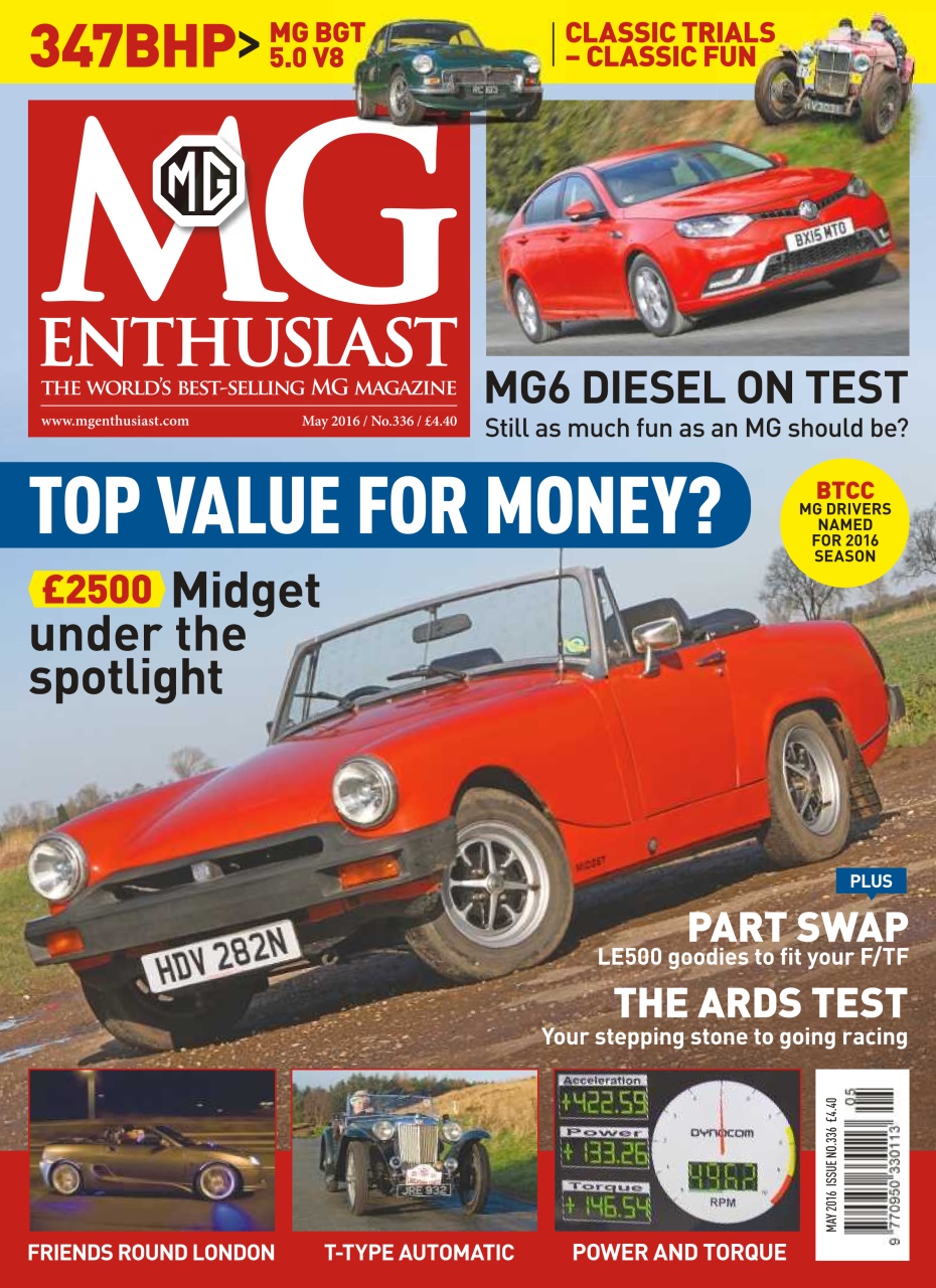 MG Enthusiast Preview Pages