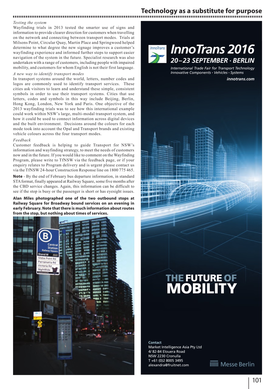 Transit Australia Preview Pages