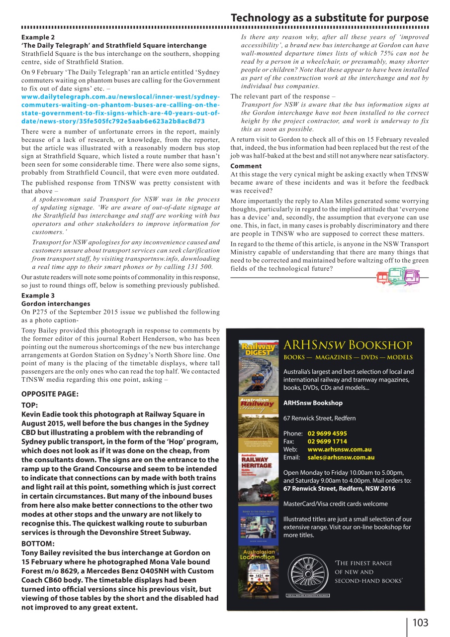 Transit Australia Preview Pages