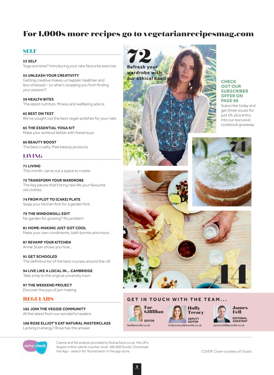 Veggie Magazine Preview Pages