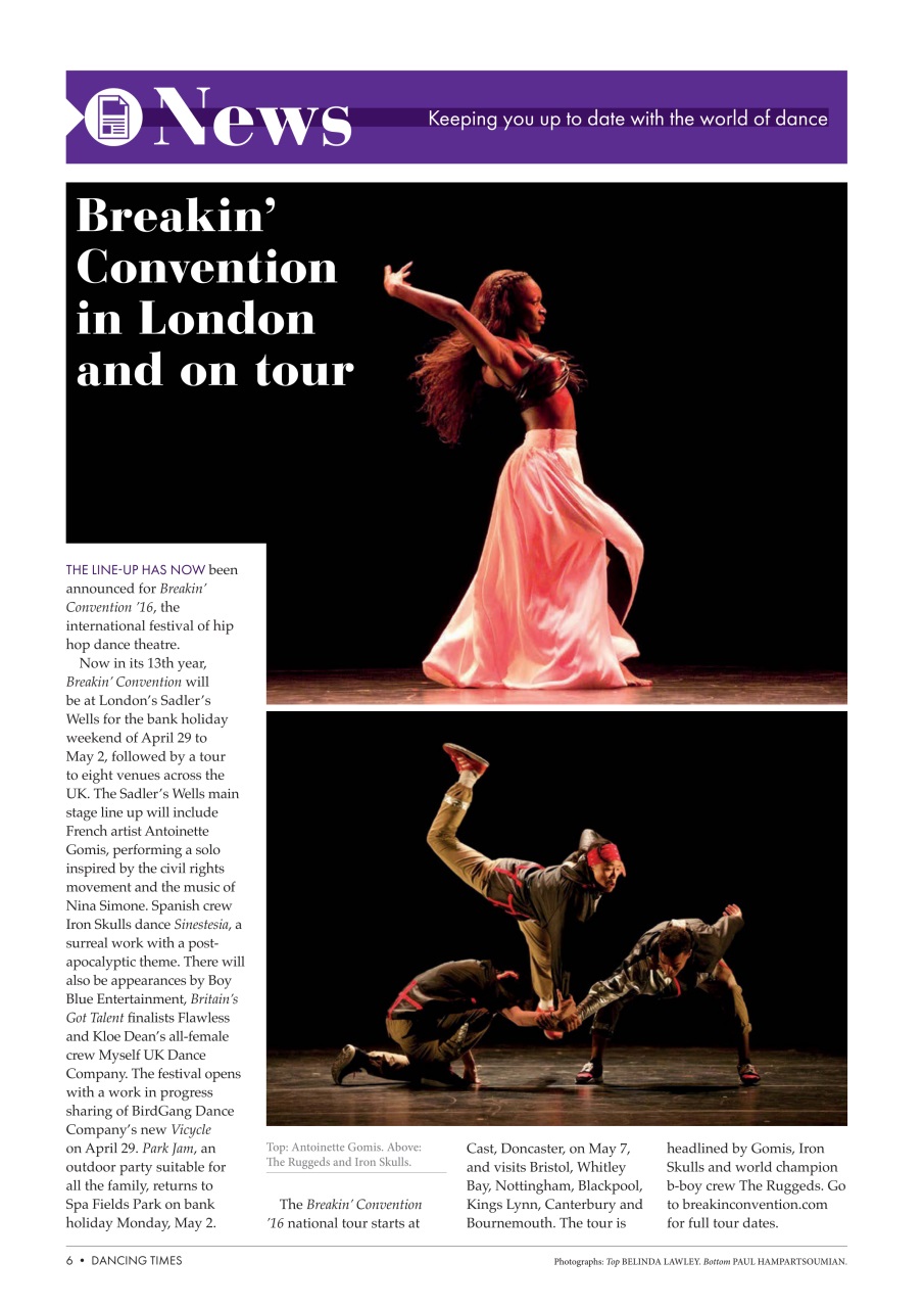 Dancing Times Preview Pages