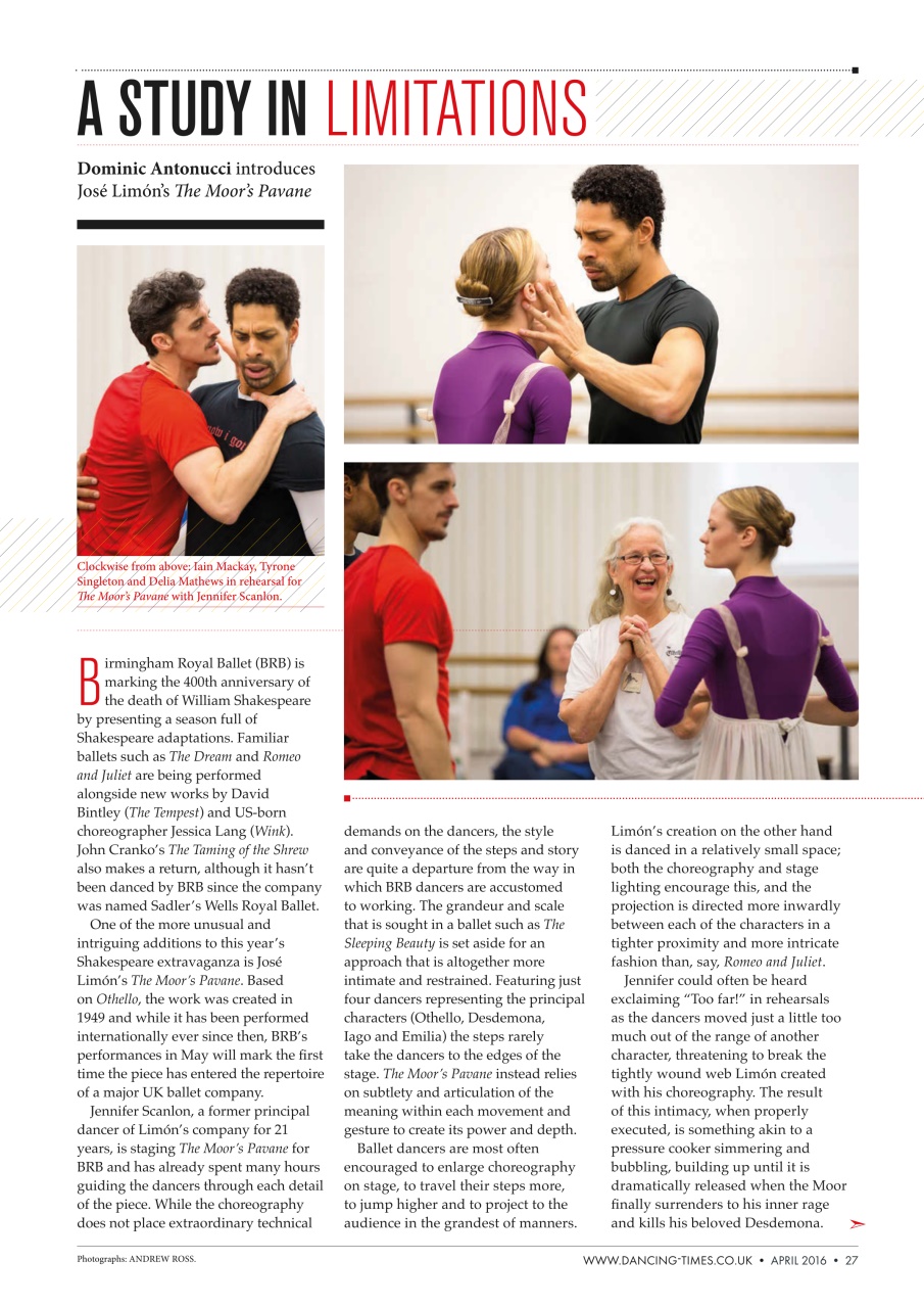 Dancing Times Preview Pages