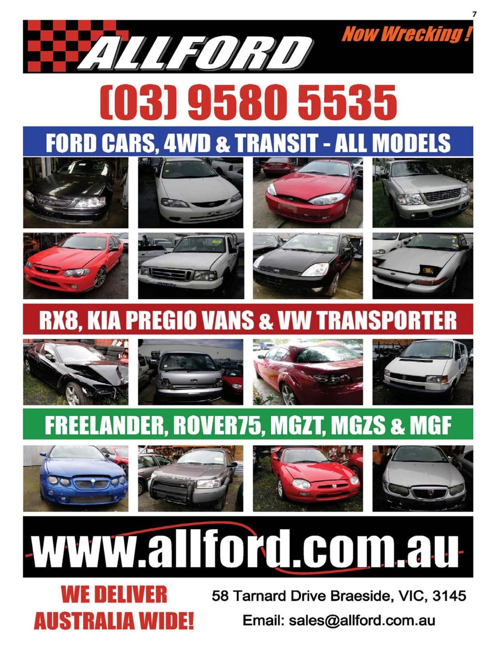 JUST PARTS Preview Pages