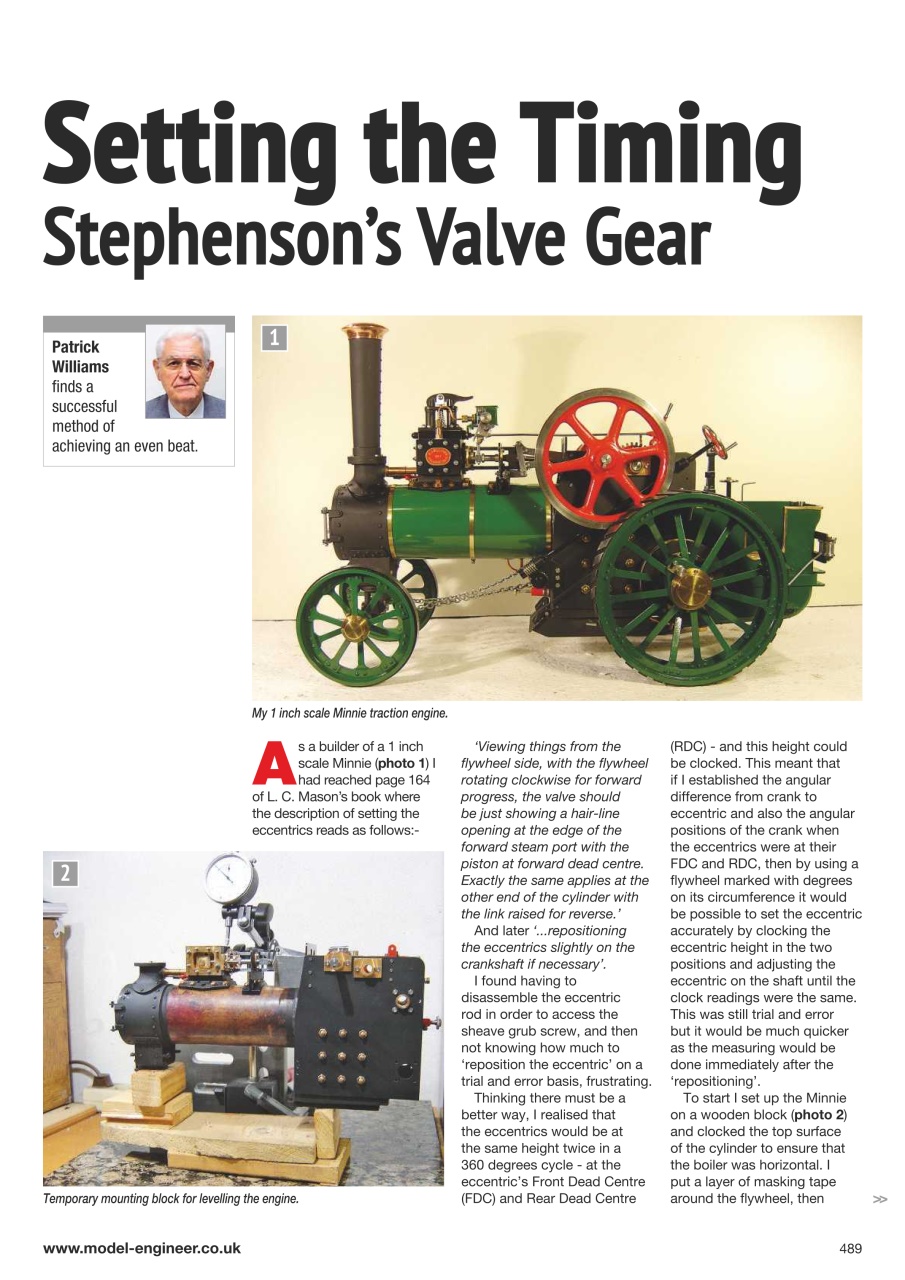 Model Engineer Preview Pages