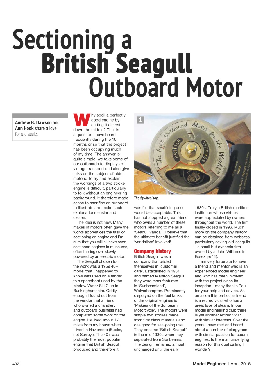 Model Engineer Preview Pages