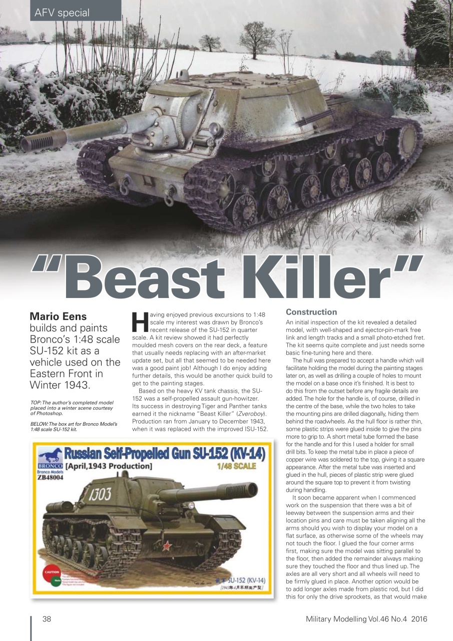 Military Modelling International Magazine Preview Pages