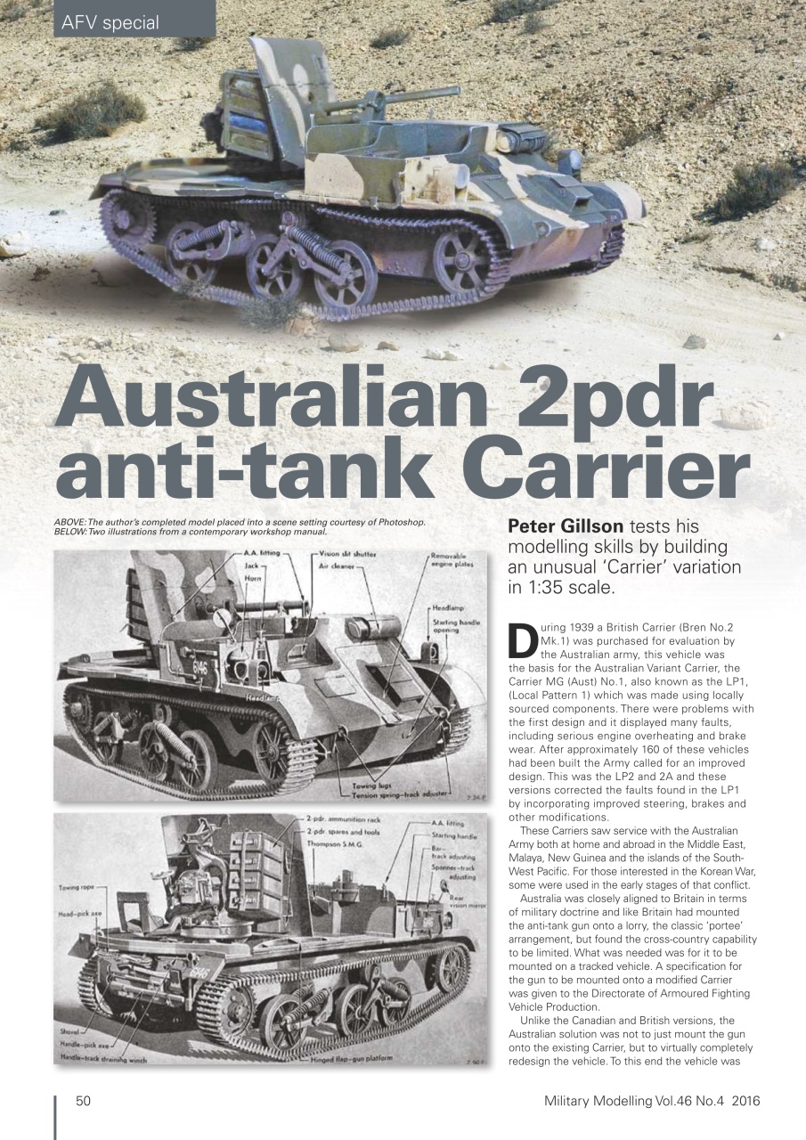 Military Modelling International Magazine Preview Pages