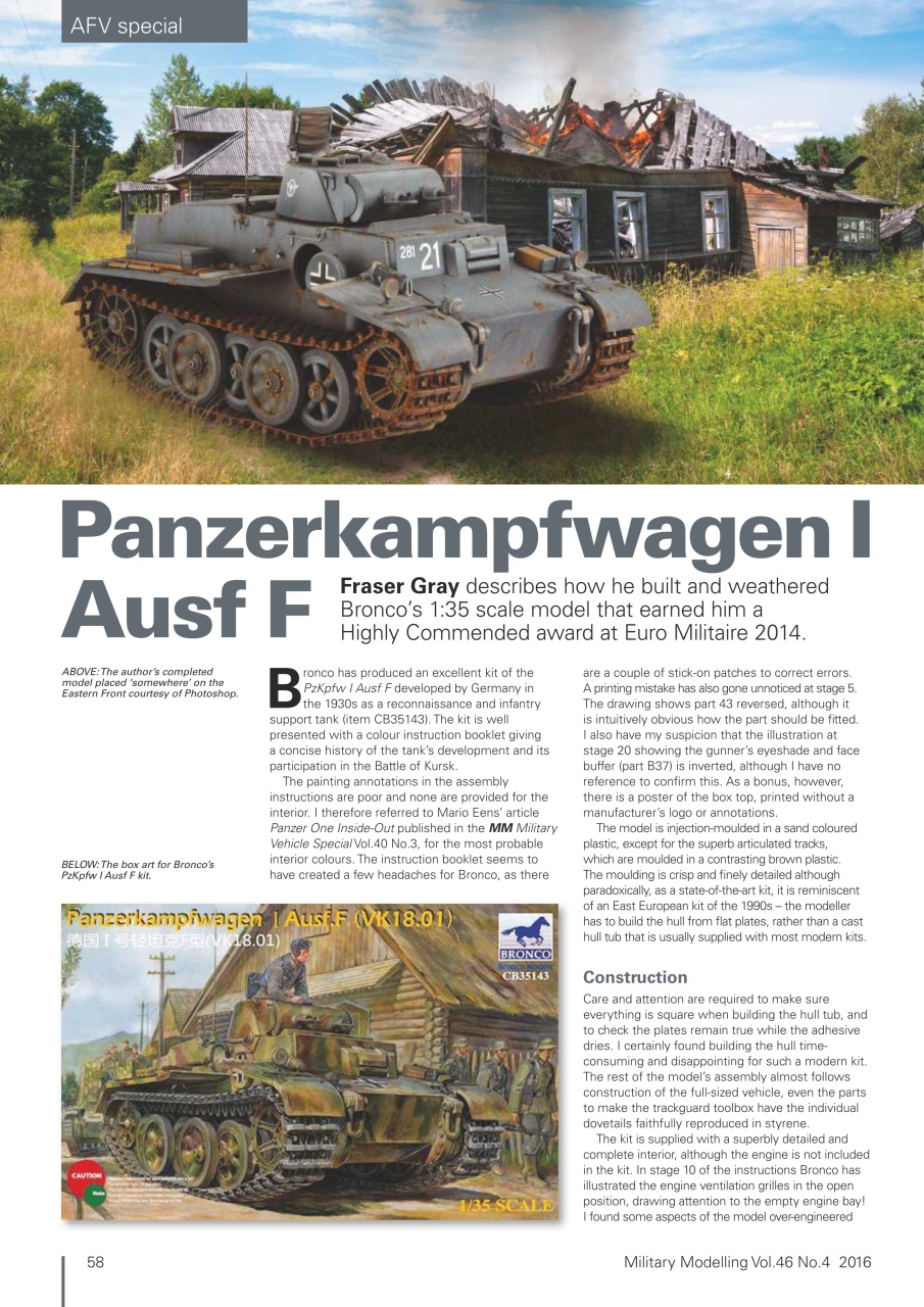 Military Modelling International Magazine Preview Pages