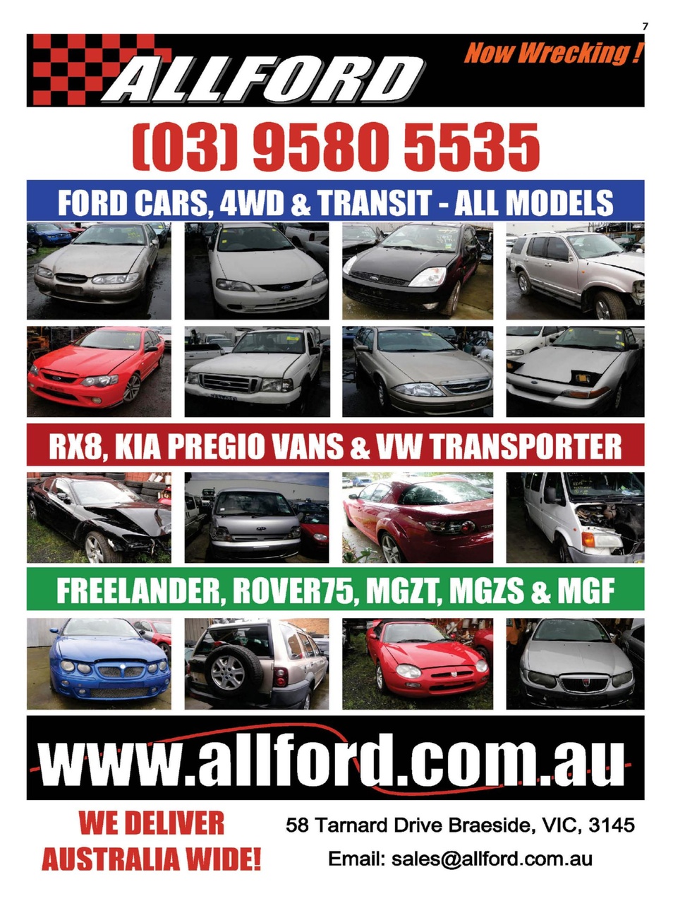 JUST PARTS Preview Pages