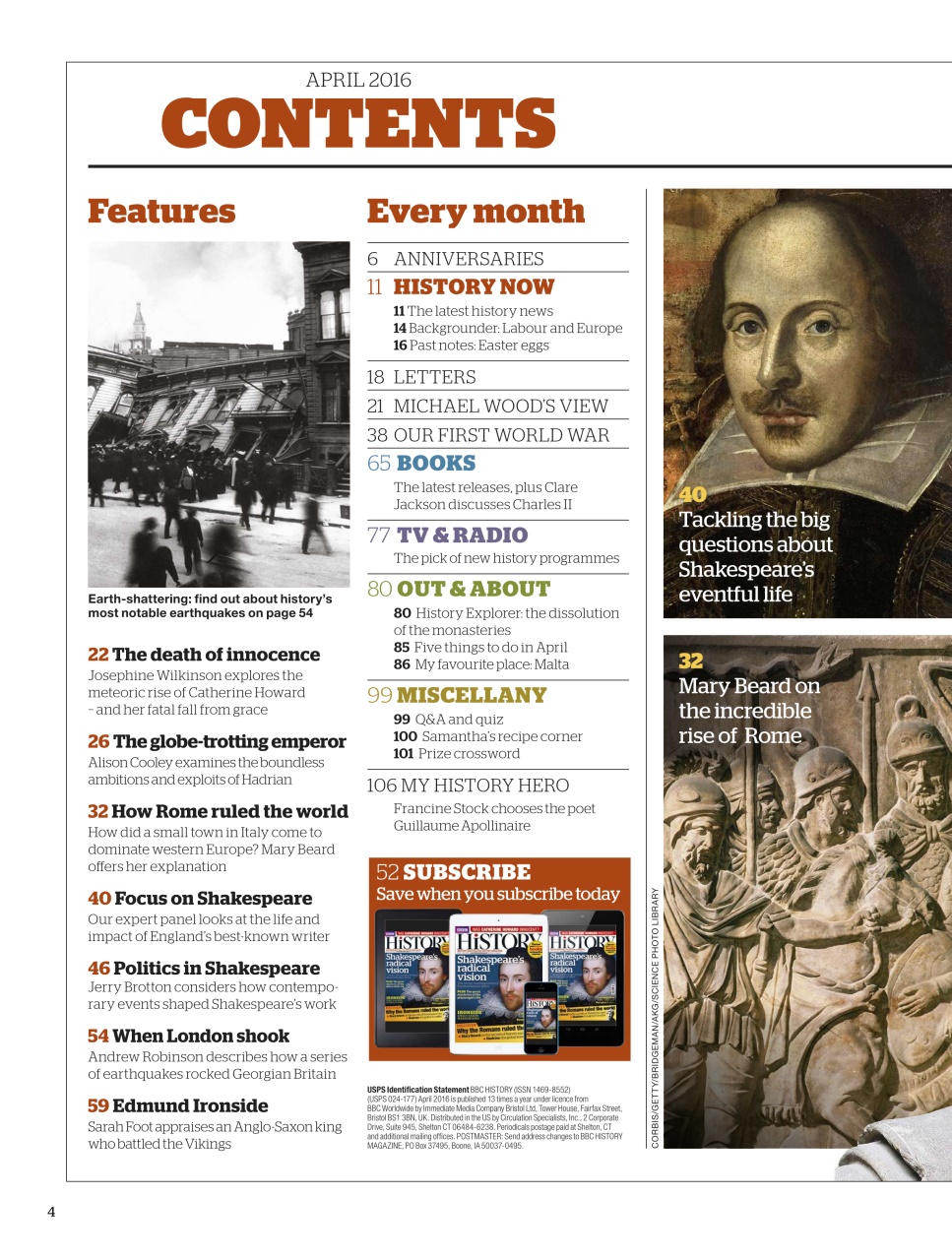 History Extra Magazine Preview Pages