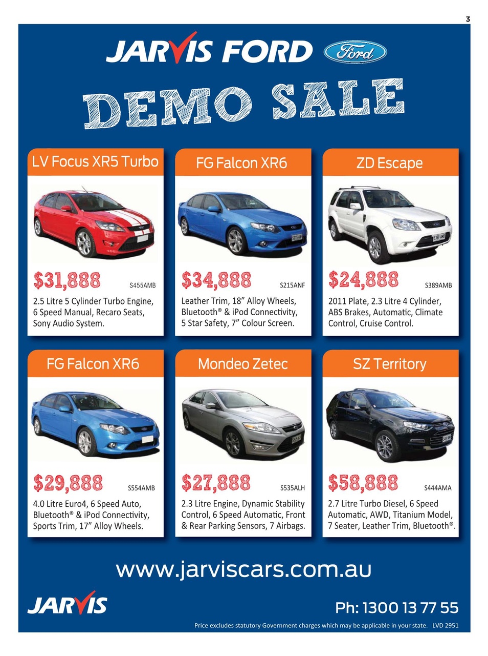 JUST CARS Preview Pages