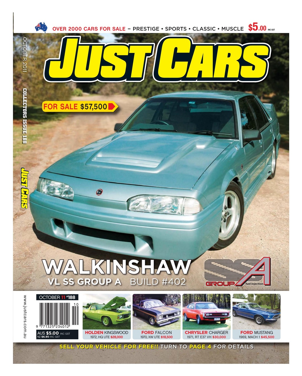 JUST CARS Preview Pages