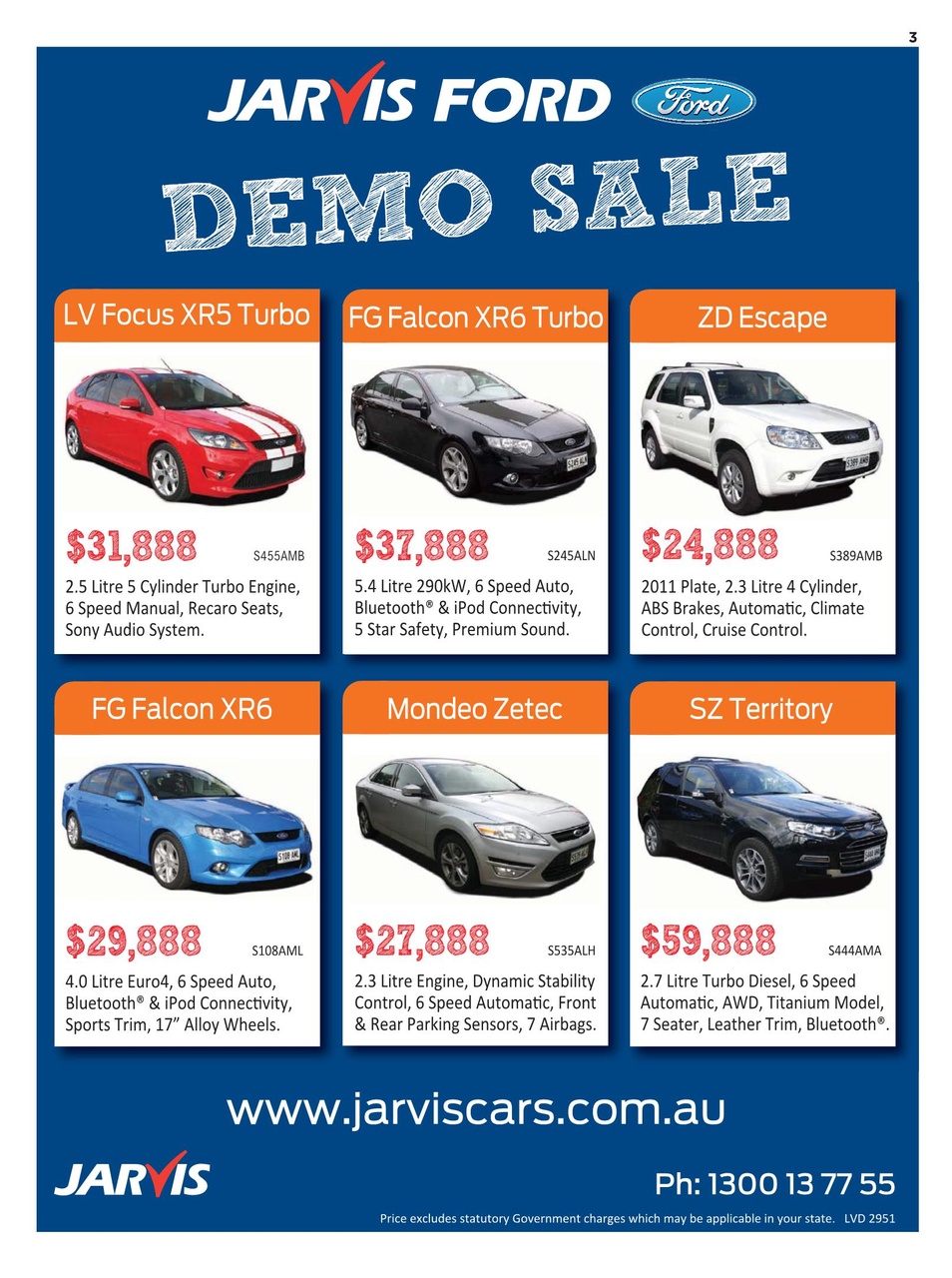 JUST CARS Preview Pages