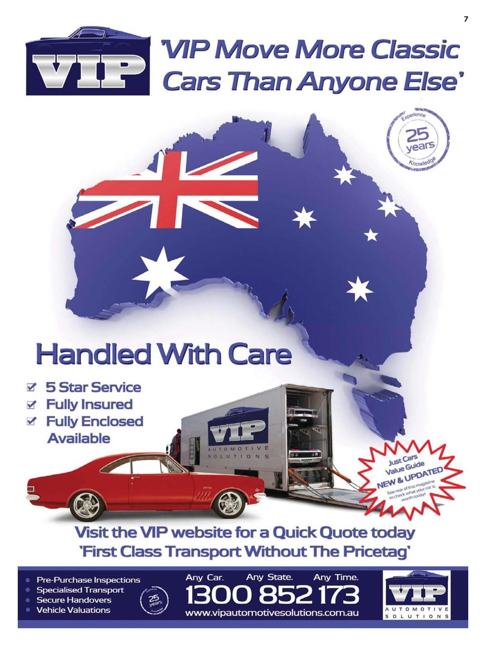 JUST CARS Preview Pages