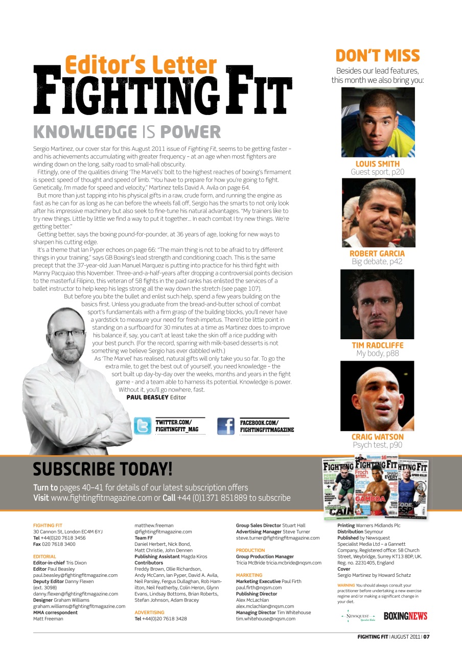 Boxing News Preview Pages