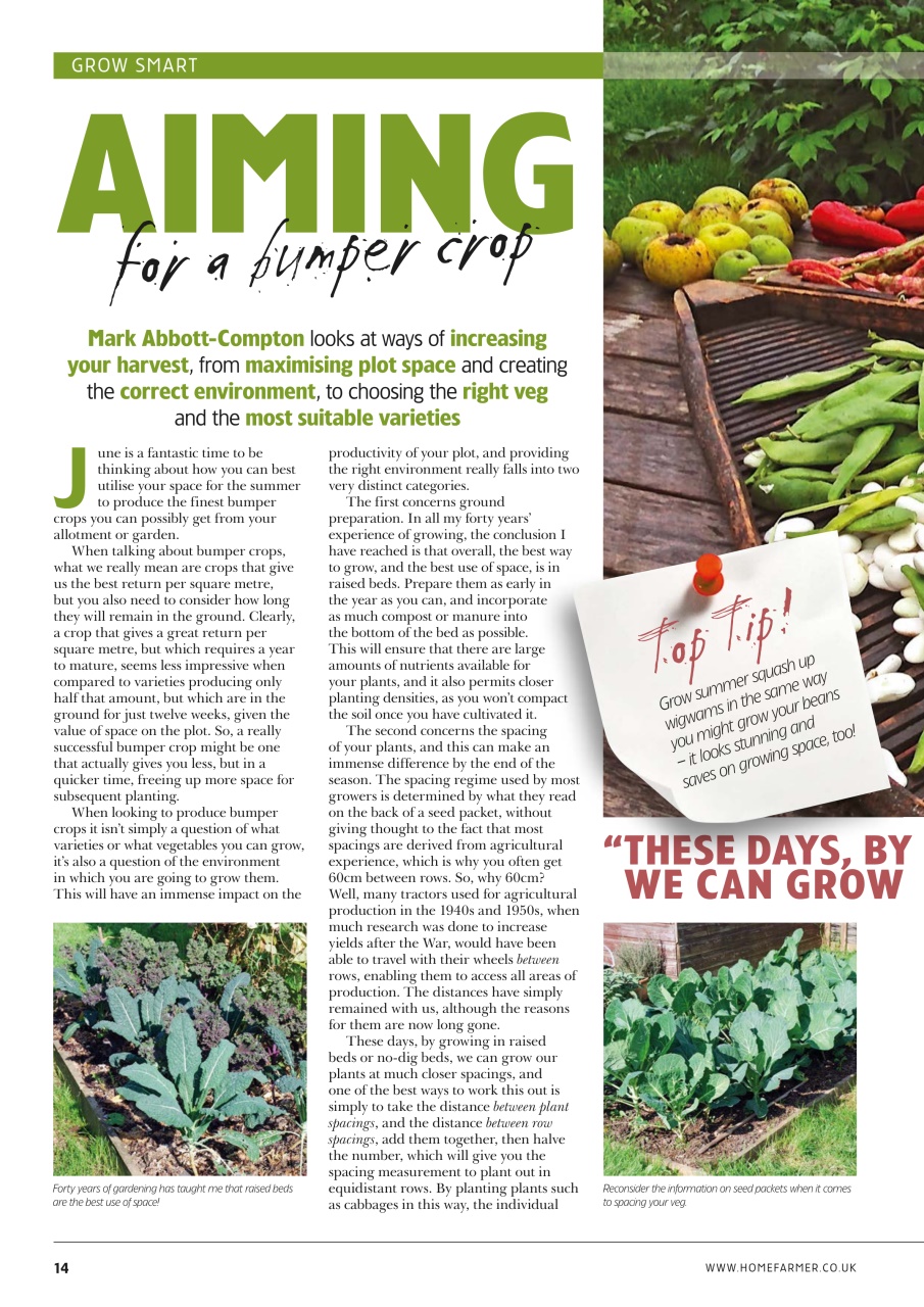 Home Farmer Magazine Preview Pages