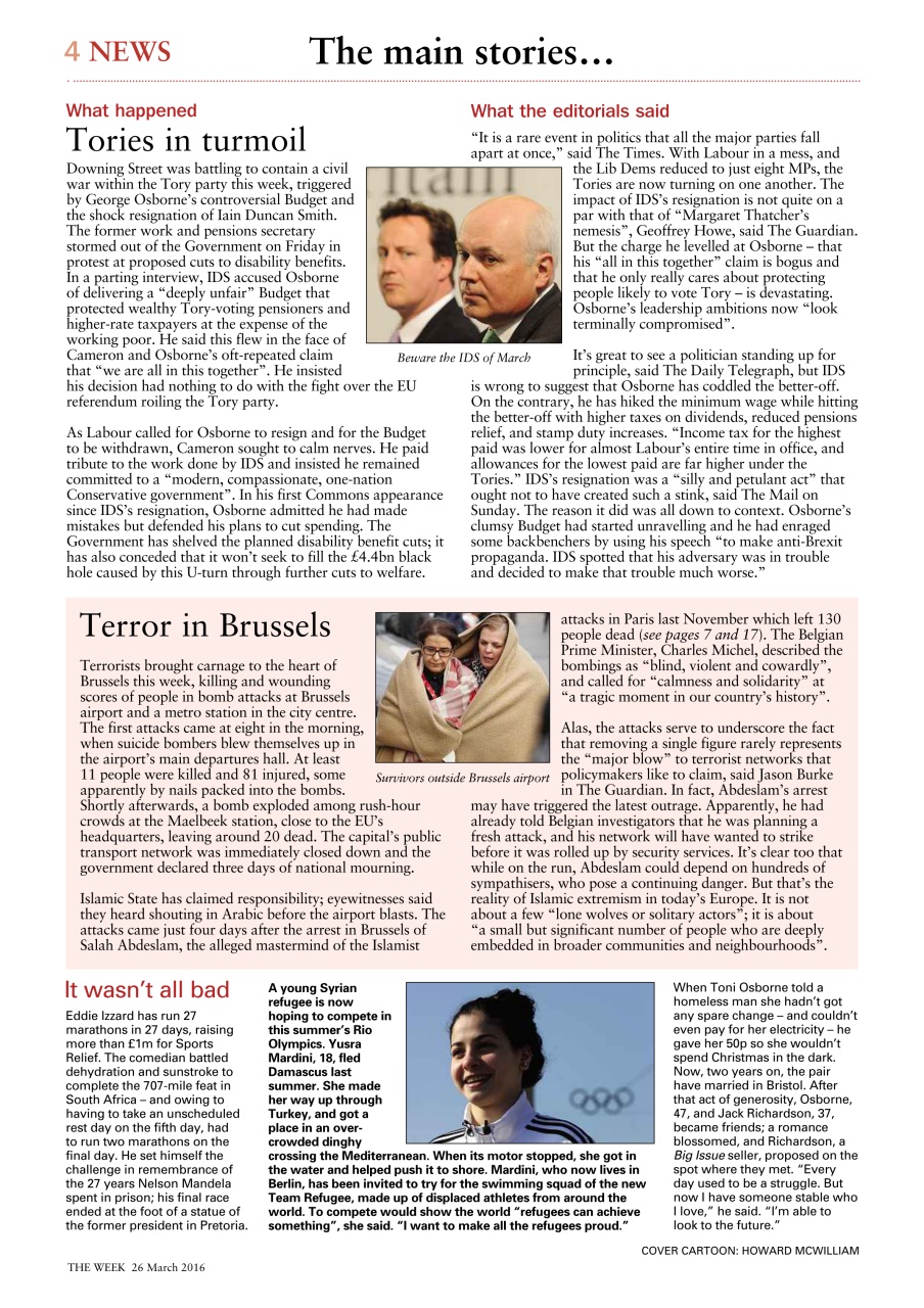 The Week Preview Pages