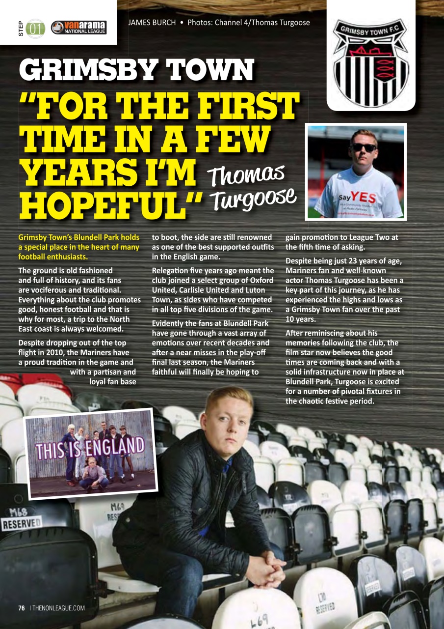 TheNonLeague Magazine Preview Pages