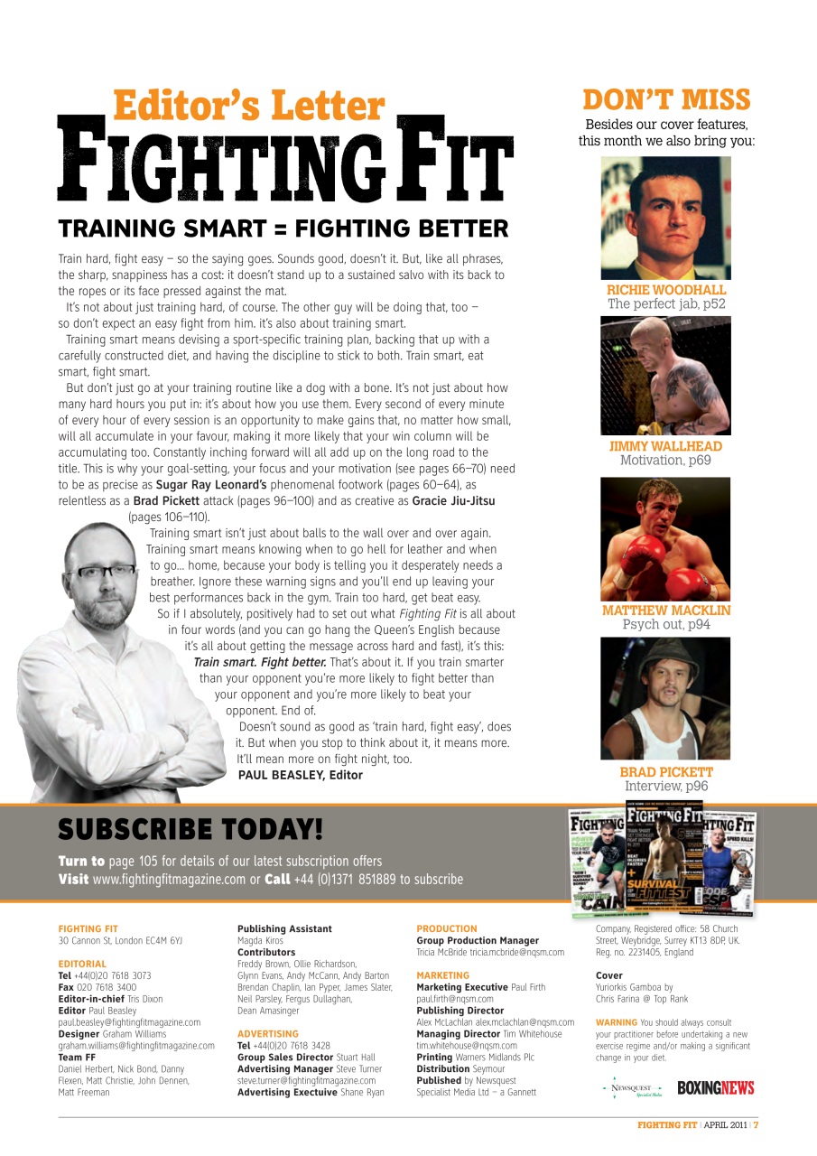 Boxing News Preview Pages