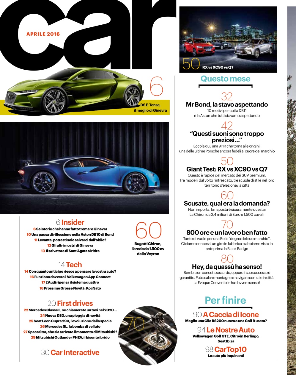 CAR magazine Italia Preview Pages