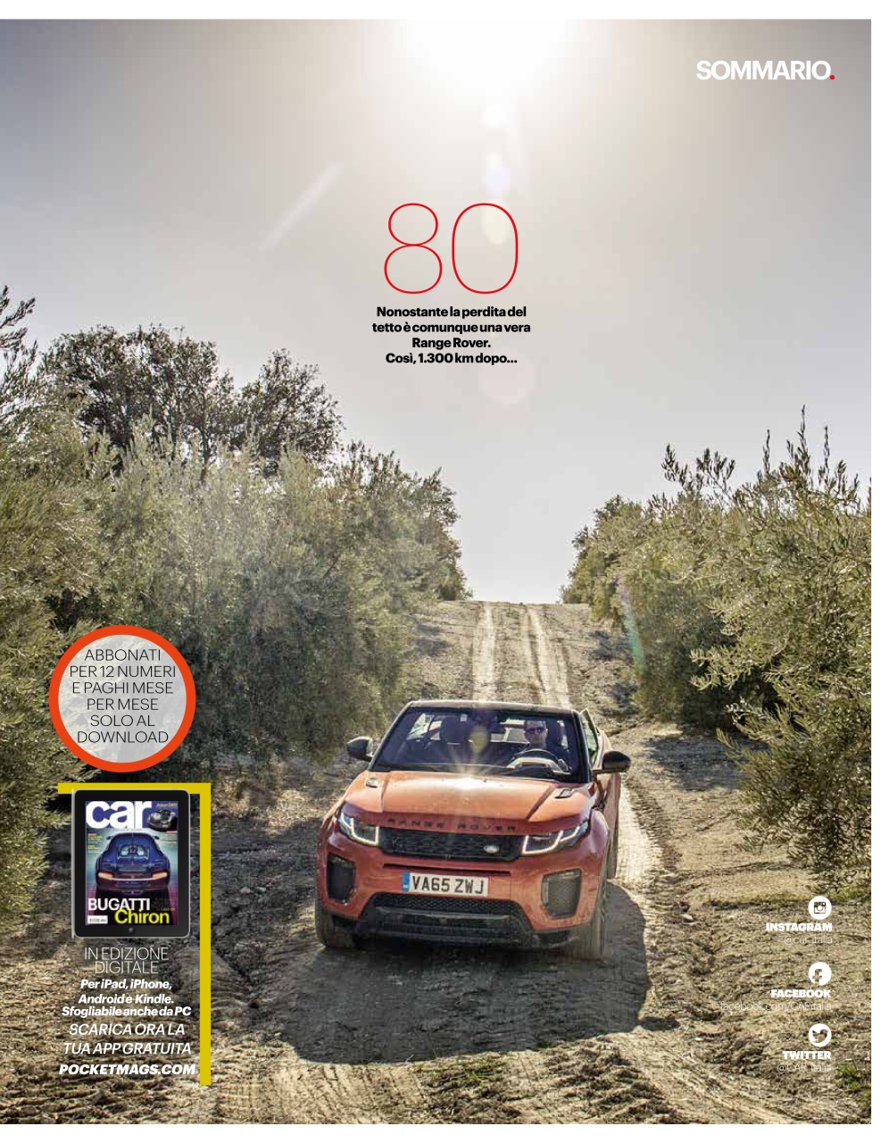 CAR magazine Italia Preview Pages