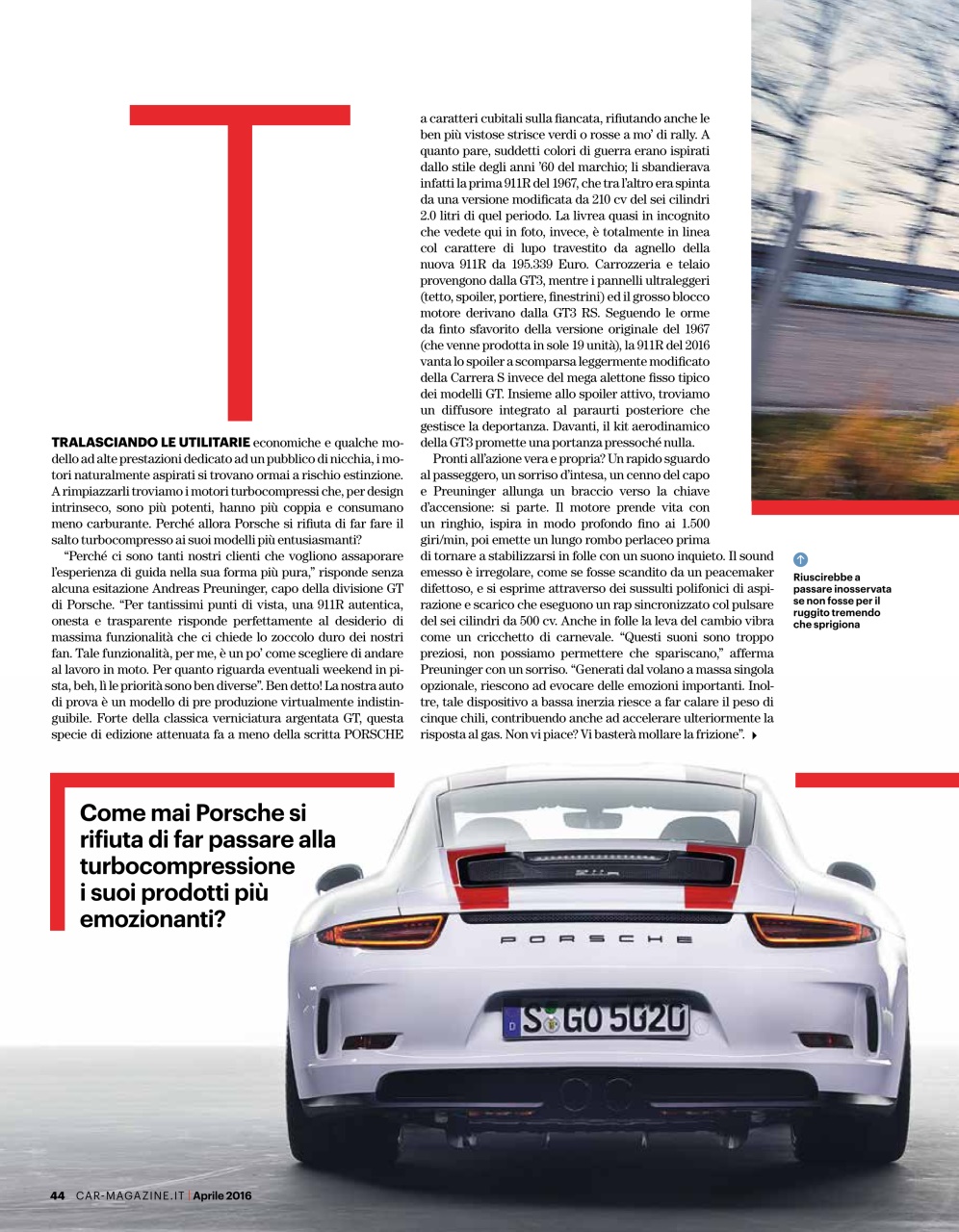 CAR magazine Italia Preview Pages