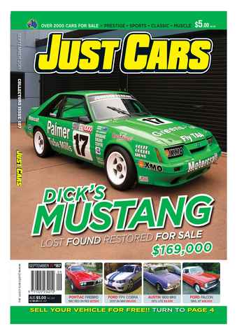 JUST CARS issue JUST CARS Sept Issue 187