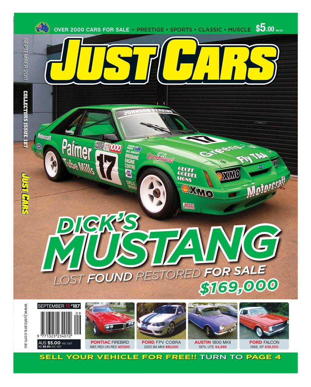 JUST CARS Preview Pages