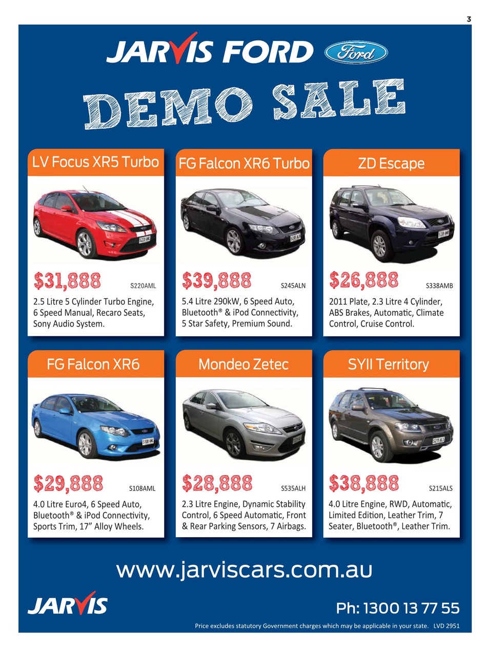 JUST CARS Preview Pages