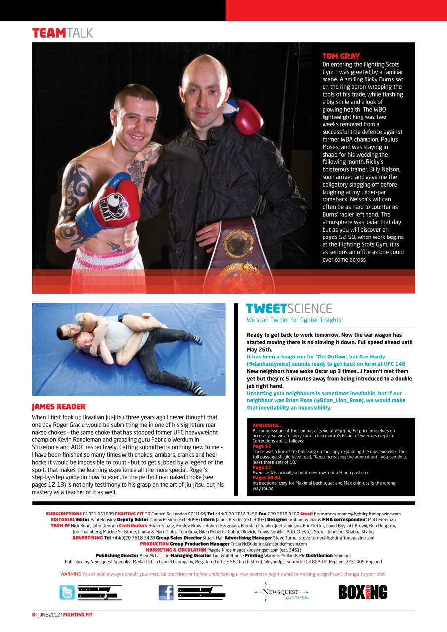 Boxing News Preview Pages