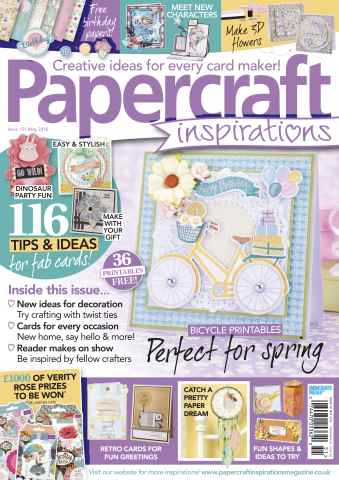 Papercraft Inspirations issue May 2016