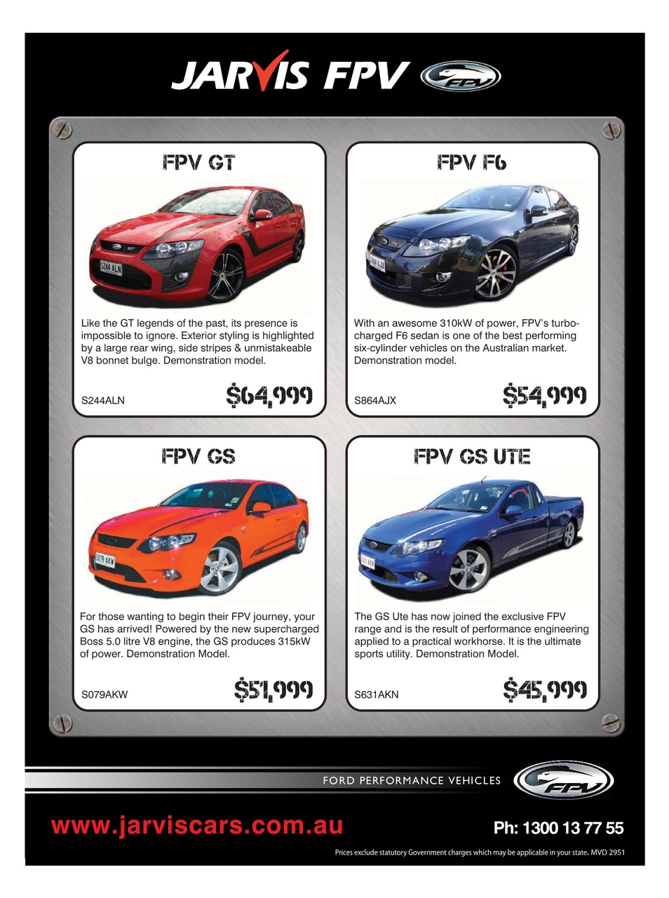 JUST CARS Preview Pages