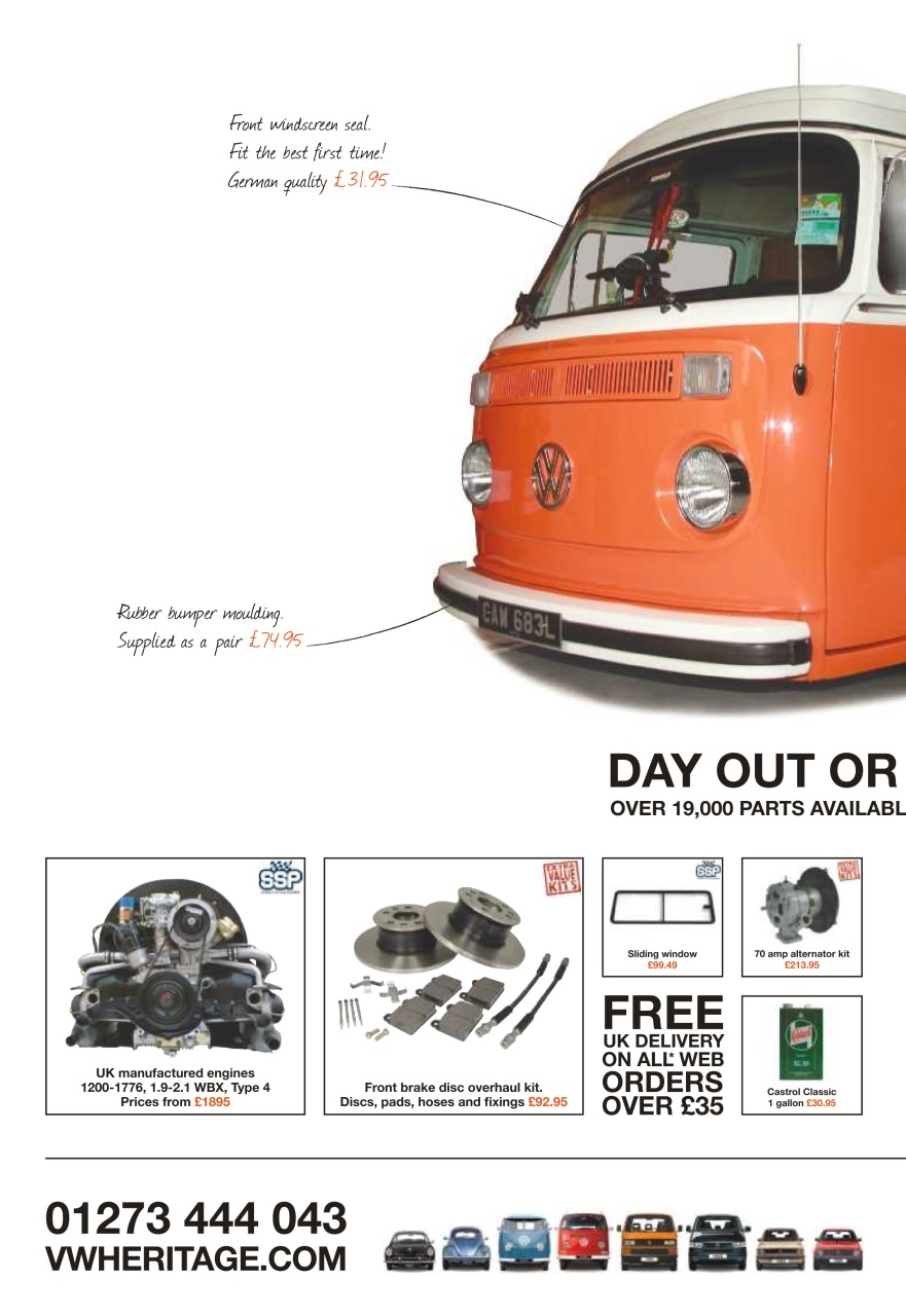 VW Camper Preview Pages