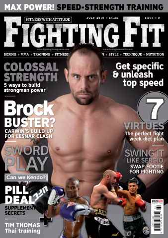 Boxing News issue Fighting Fit - July 2010
